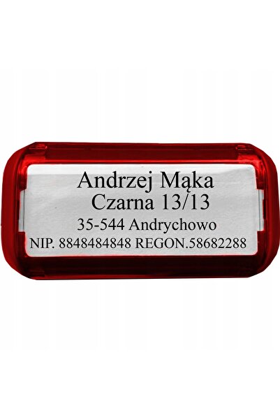 NO BRAND Ștampilă TRODAT 4912 (aparat+insert+radieră)