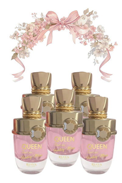 RIAVA PERFUMES 5 قطع من عطر كوين أوف برفوم 100 مل