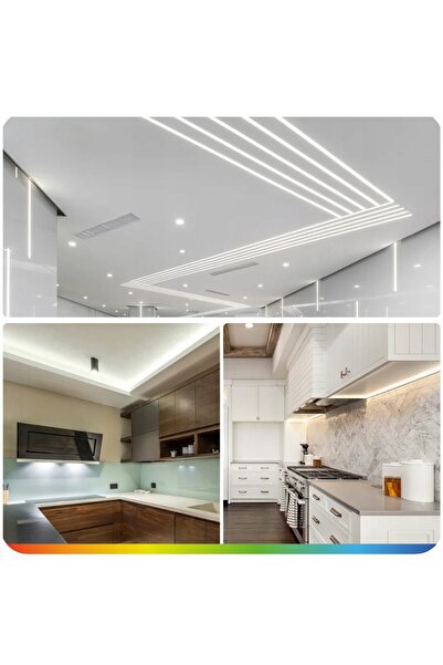 NO BRAND Bandă LED Neon COB 48V 10m 480 LED-uri 6000K ALB RECE OMNIGEN 8MM
