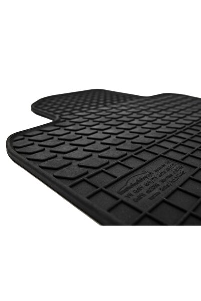 NO BRAND Covorașe de cauciuc personalizate, premium, 4 piese + set de opritoare