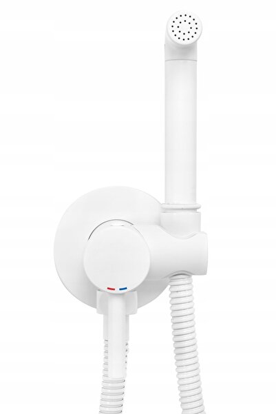 Rea BIDET ALB CU BATERII, FINISAJ MAT, MONTAT ÎN PERETE, CU FINISAJ MAT