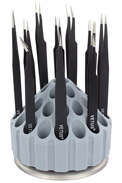 NO BRAND Set de clești de precizie antistatici (ESD) pentru metal, 10 bucăți ...