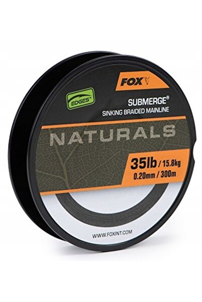 Fox Plecionka Submerge Naturals Braid 0,20mm 300m Diametru (mm): 0.20
