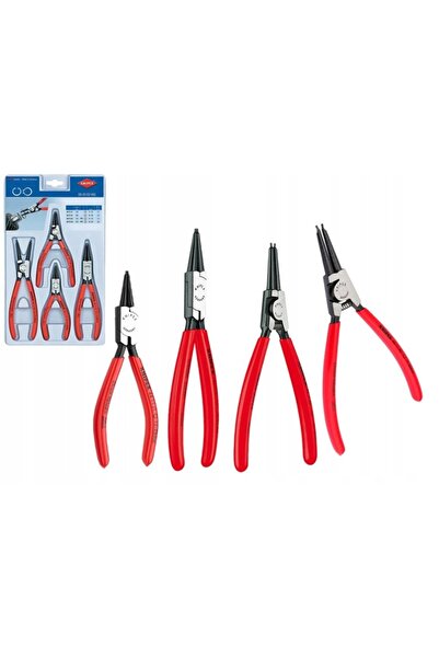 Knipex Set de 4 clești pentru inele de siguranță