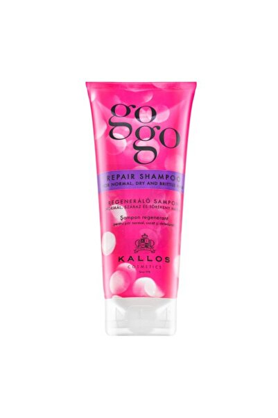 Kallos GoGo Repair Shampoo – nourishing shampoo for dry, lacklustre hair, 200 ml