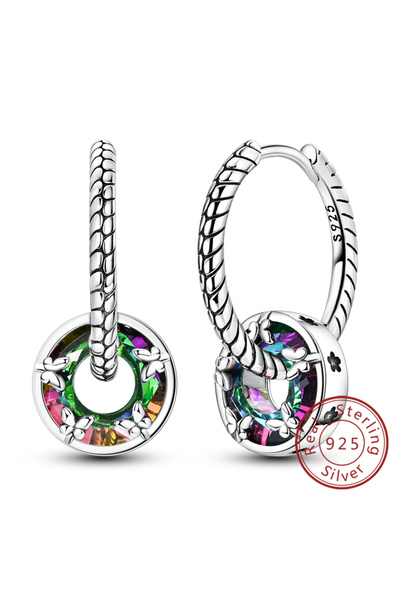 Choice18 KTE506 New 925 Sterling Silver Hoop Earrings Studs Drop Earring for ...