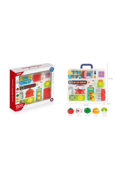 CasaDesteapta.ro JOC Bebe Busy Board - Jucarie pentru Copii, Stimuleaza Dezvo...
