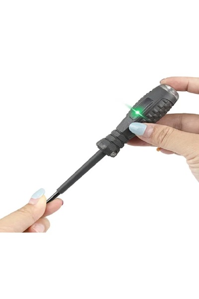 GLFTECH Elektrik Kontrol Kalemi LED Göstergeli Elektrik Test Kalemi Voltaj Pr...