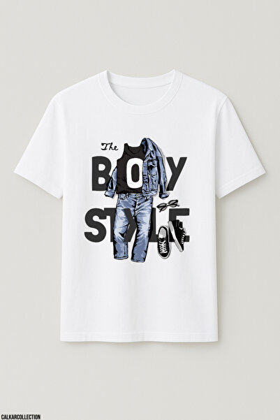CALKARCOLLECTION Unisex Oversize the Boy Style Tshirt
