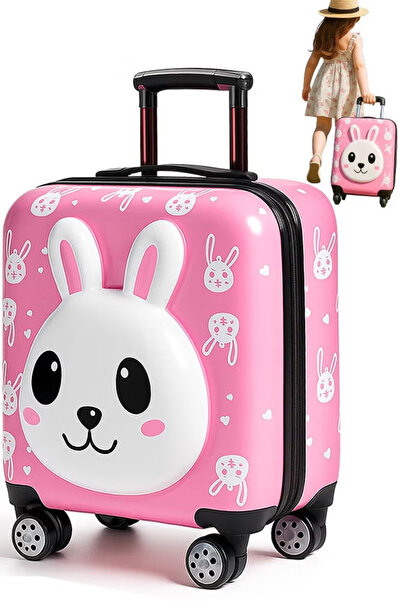 GGEROU Kids Luggage, Toddler Lightweight Trolley Case with Universal Wheels, ...