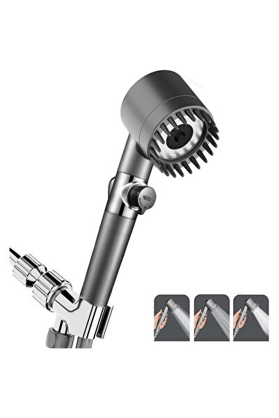 Generic Brand Para dus 4 moduri, 22 bare silicon masaj, ABS cromat, buton sel...