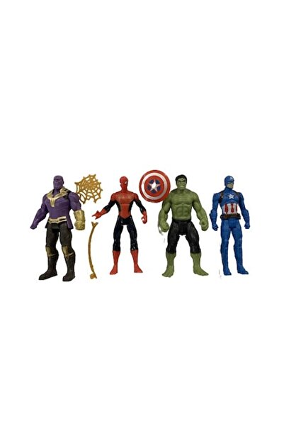 AVENGERS Set de 4 figurine H 11 cm