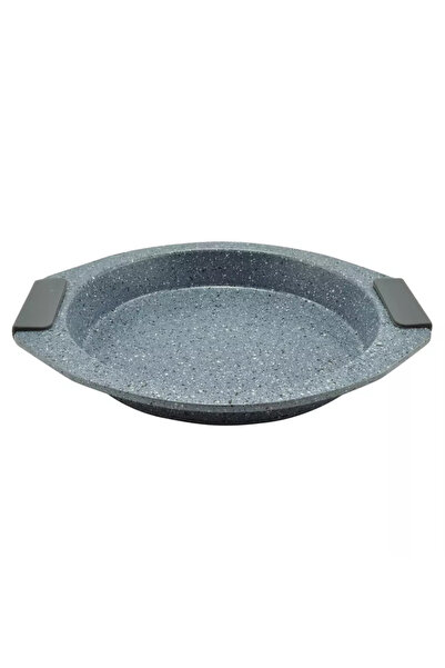 Perfect Home Tavă rotundă cu acoperire antiaderentă și capac din silicon