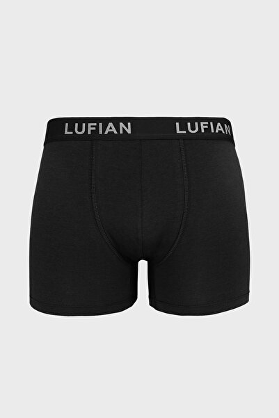 Lufian Darcy Men's Cotton Boxer Black