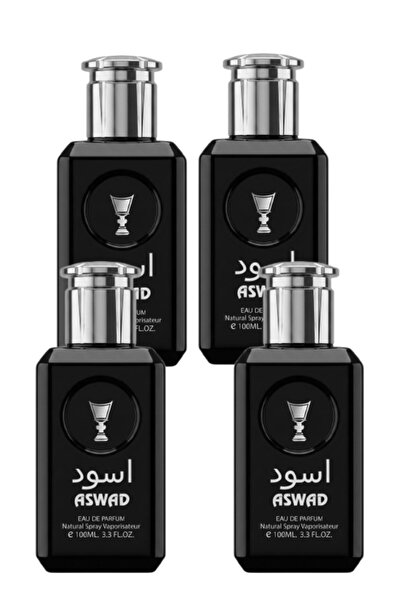 ROSELLA 4 قطع عطر أسود 100 مل
