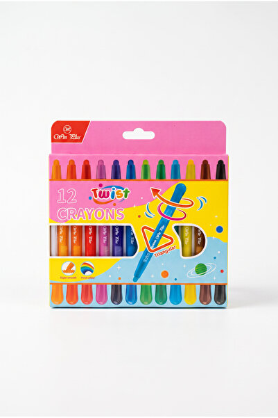 winplus Win Plus Twist Crayons 12 Colours