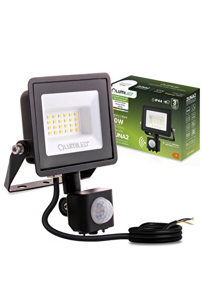 Lumiled ZUNA2 Proiector LED 20W 1800lm 4000K IP44 Negru Senzor de mișcare