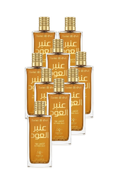ROSELLA 9 قطع من عطر العنبر والعود 100 مل