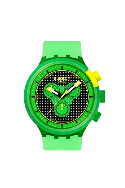Swatch SB02G100 Glowingly Green Erkek Kol Saati