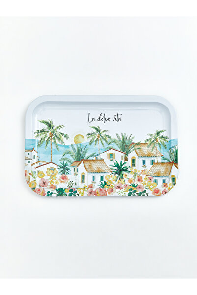 LC Waikiki Printed Metal Tray