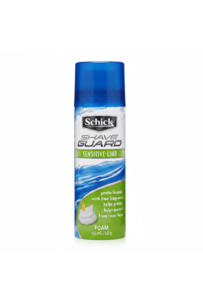 Schick Shave Guard Sensitive Lime Shaving Foam – 60 ml