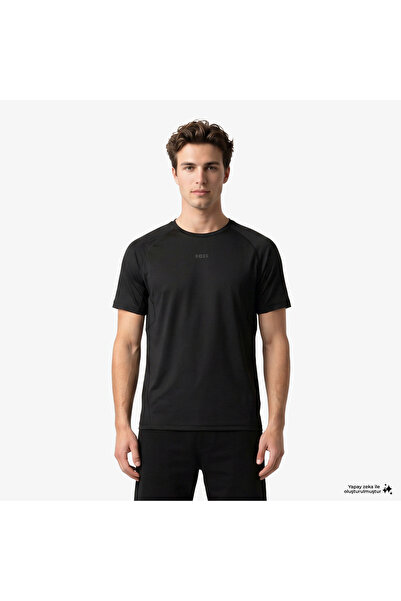 BOSS Active Erkek Siyah T-Shirt