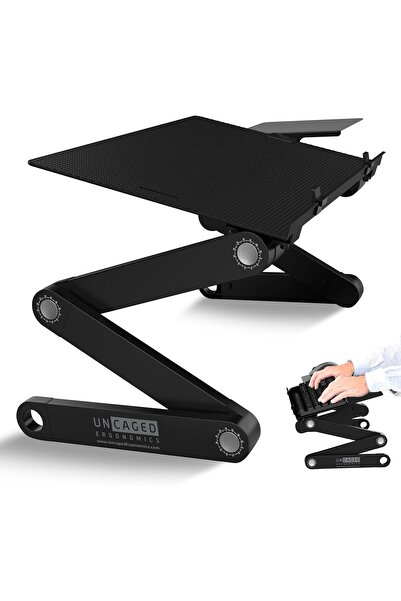 Uncaged Ergonomics Workez Keyboard And Mouse Tray Ergonomic Adjustable Height...