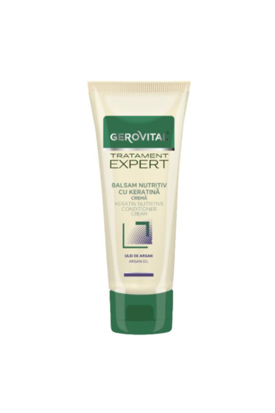 GEROVITAL Balsam Nutritiv cu Keratina Crema - Tratament Expert, 150 ml