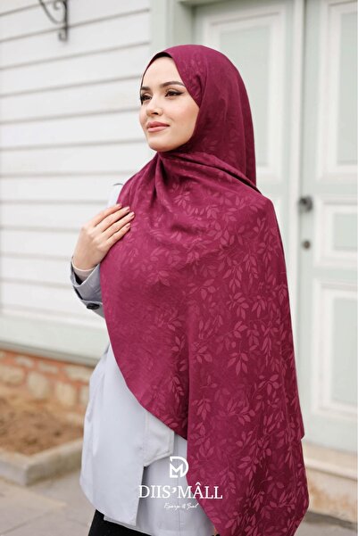 Generic Brand Dubai Organic Olive Branch Patterned Shawl – Soft Textured, Cas...