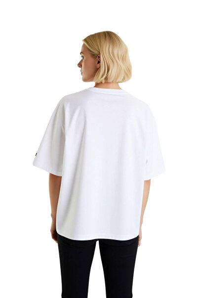 PayBuy Tricou supradimensionat pentru femei, cu imprimeu Iman Written Brave T...