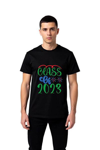 PayBuy 2023 Graduation Year Retro Design Printed Men's T-Shirt