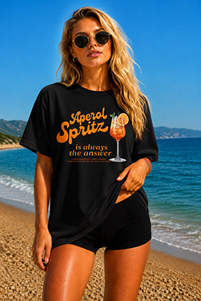 FECCY Premium uvek štampana oversize ženska majica, muška majica, pamučna ove...
