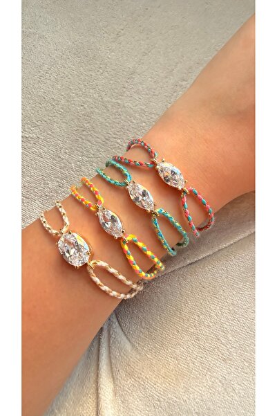 Pater Paulie Marquise Cut Drawstring Bracelet