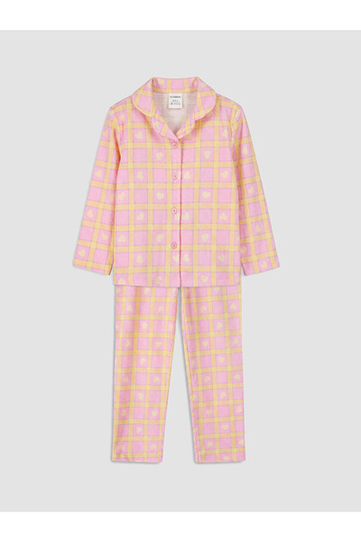 LC Waikiki Embroidered Girls' Pajama Set from Uzg Store for Style Enthusiasts