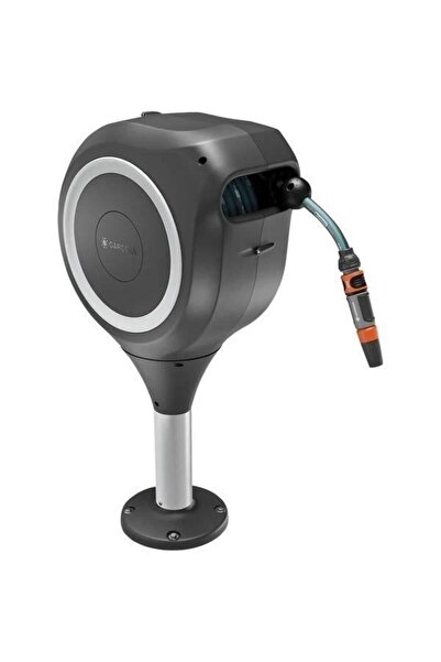 Gardena RollUp M Автоматична макара за градински маркуч, 20 м, 13 мм, Бял