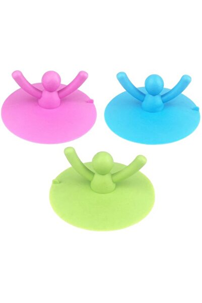STARSTAR Three-piece set of colorful human-shaped water tank plugs