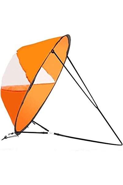 STARSTAR 42" kayak wind sail orange.
