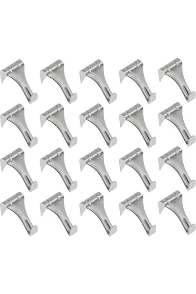 STARSTAR 20 Metal Photo Hooks, Seamless Silver