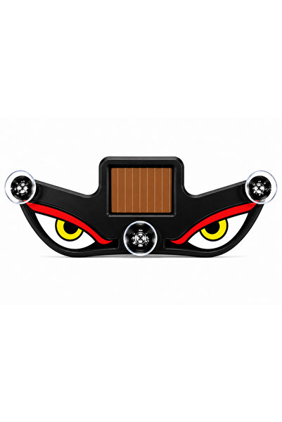 Mobilite Solar Devil Eyes Araç Işıkları Ön/Arka Cam İçin Güneş Enerjili/USB Bağlantılı LED Işıkları Beyaz-Sarı