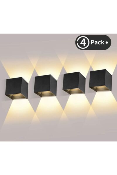 STARSTAR 12W waterproof LED wall light 3000K adjustable.