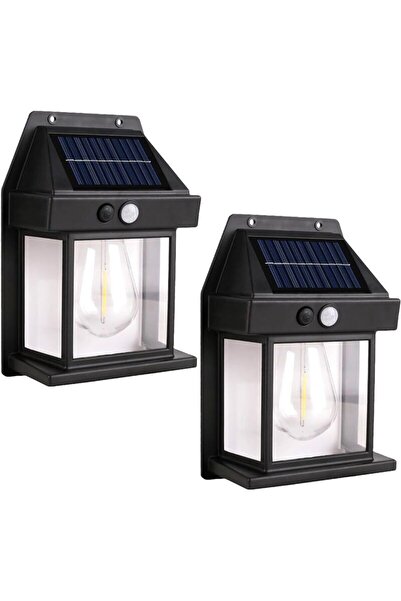 STARSTAR 2-pack solar motion sensor wall lights.