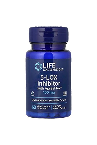 Life Extension 5-LOX Inhibitor with ApresFlex 100mg 60 Capsules