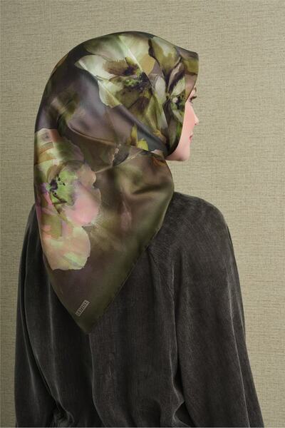 Armine Satin Silk Scarf 9611D