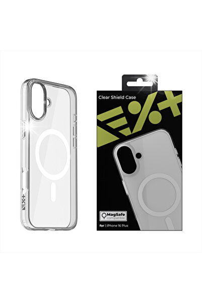 NEXT ONE Husă Clear Shield MagSafe iPhone 16 Plus transparentă
