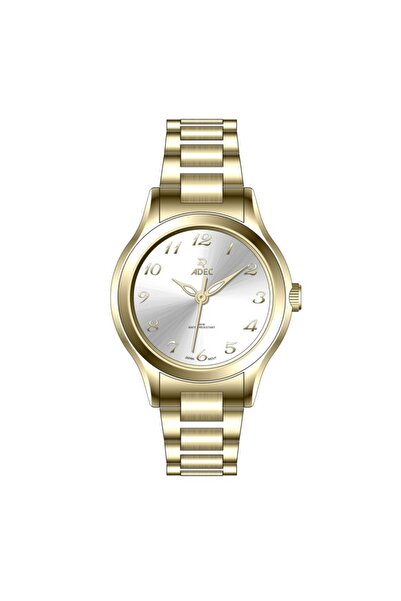 Adec Al24122-2 Steel Case Cord Case Calendar Japanese 3 Atm Water Resistant M...
