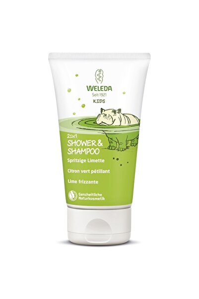 Weleda Gel de duș și șampon cu lămâie 2 în 1 pentru copii, 150ml