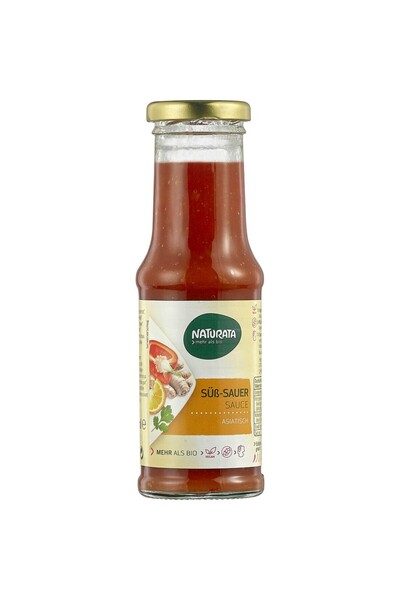 Naturata Sos acrișor dulce organic, fără gluten, 210ml