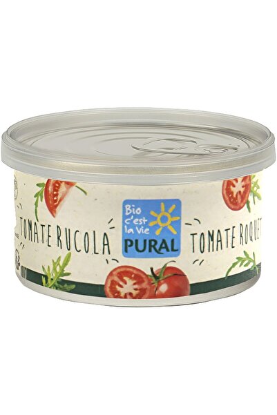 Pural Pate de legume cu roșii bio și rucola, 125g