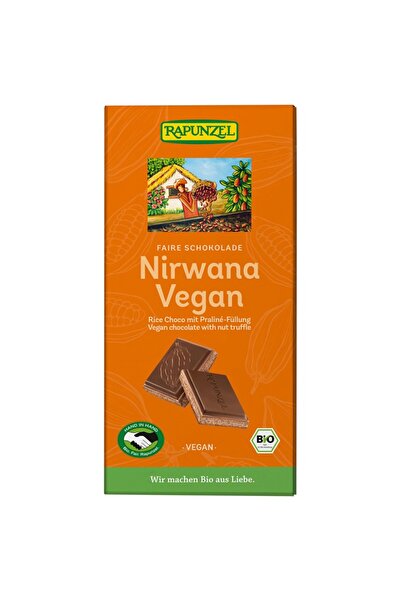 Rapunzel Ciocolata Nirwana vegana,