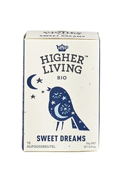 HIGHER LIVING Ceai Visuri Plăcute 15 plicuri bio, 26g